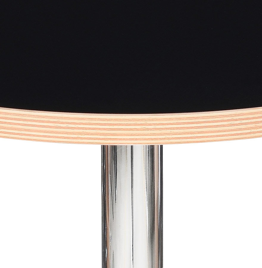 Maysun - Design Bistrotafel - OCEANA Zwart &Oslash; 80 CM