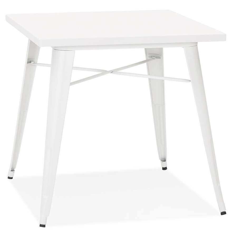 Maysun - Industri&euml;le Eettafel - CAYA Wit 76X76 CM