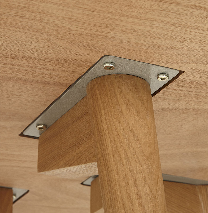 Maysun - Design Eettafel - JANICE Naturel &Oslash;120 CM