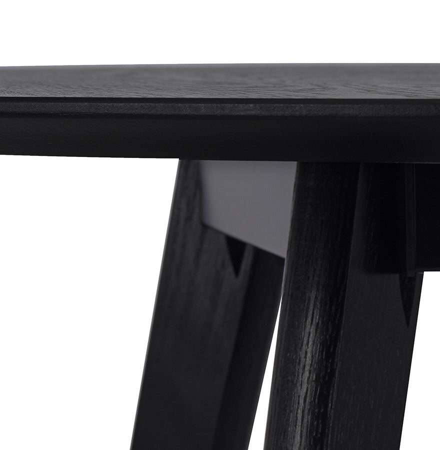 Maysun - Design Eettafel - SONNA Zwart &Oslash; 90 CM