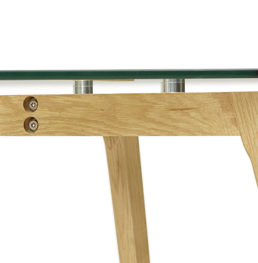 Maysun - Design Eettafel - TESS Glas 120X80 CM