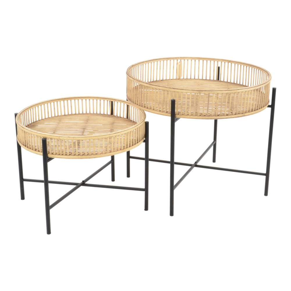 Outdoor Living - Bijzettafel naturel Aiko, S2