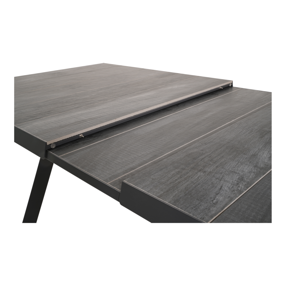 Outdoor Living -  Uittrektafel Castilla 2.0 Negro Exclusive 204-264x102cm