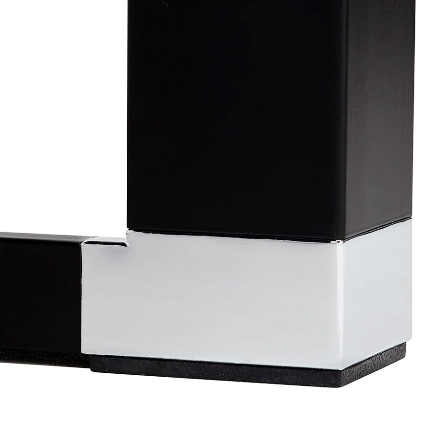 Bureau WARNER Naturel-Zwart 140x70cm