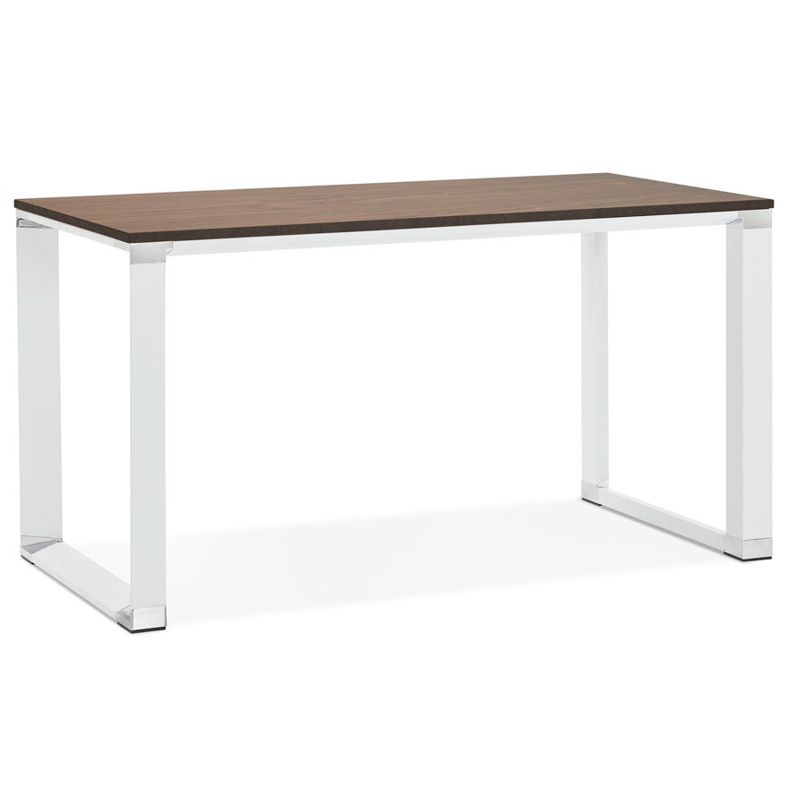Bureau WARNER Walnoot-Wit 140x70cm