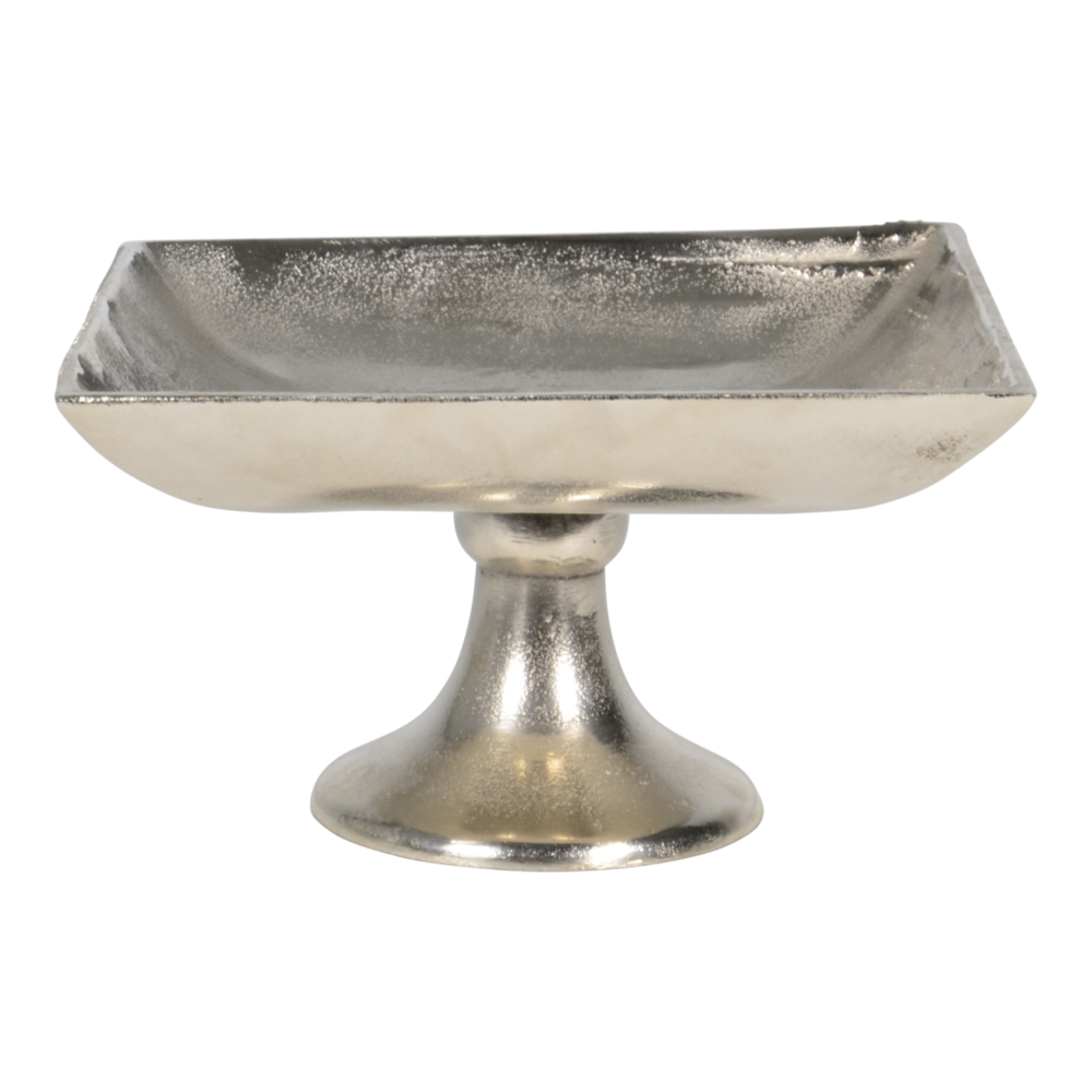 Outdoor Living - Schaal op voet Brush 24x24x13cm