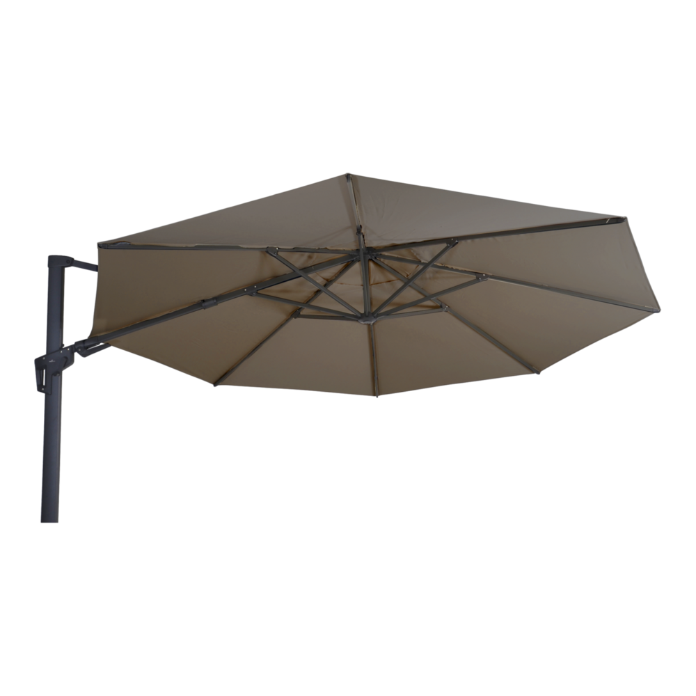 Zweefparasol-VirgoFlex-taupe-&Oslash;3,5mtr