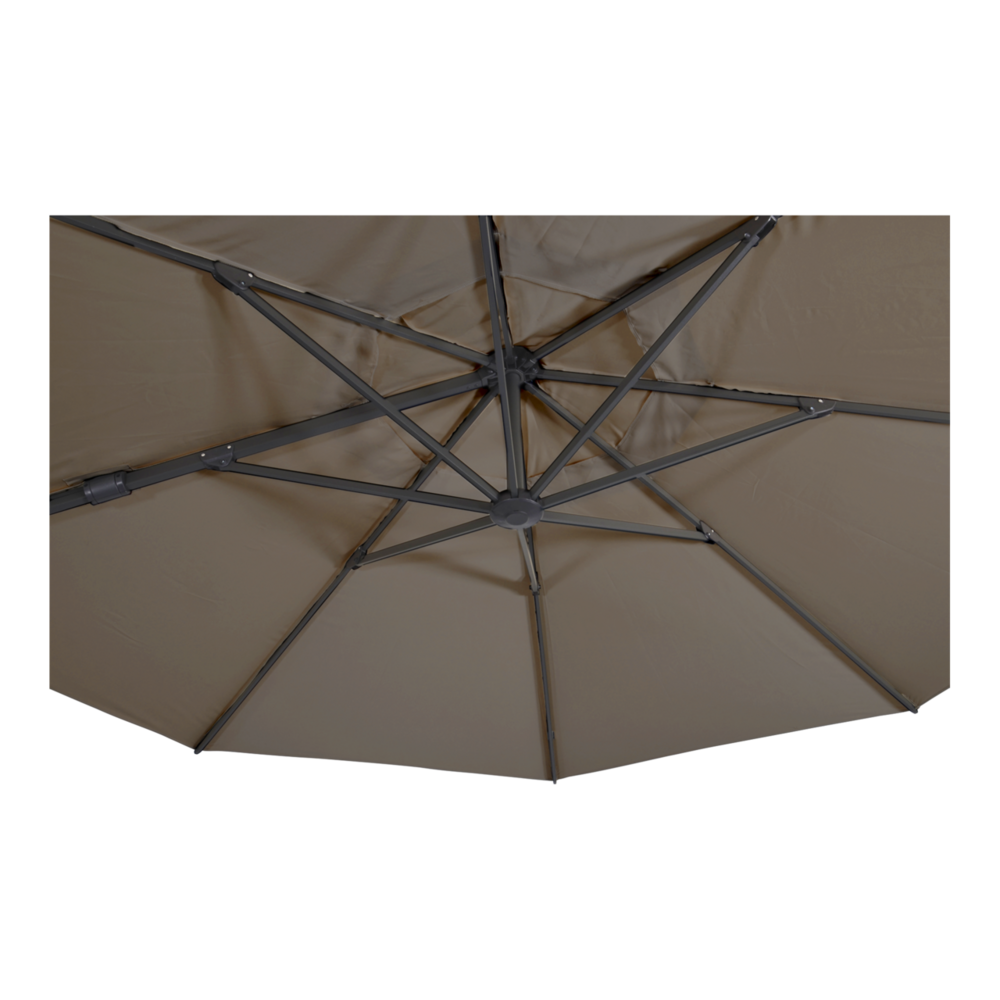 Zweefparasol-VirgoFlex-taupe-&Oslash;3,5mtr
