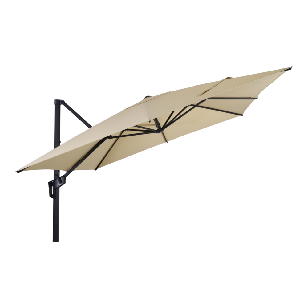 Zweefparasol-Libra-ecru-2,5x2,5mtr