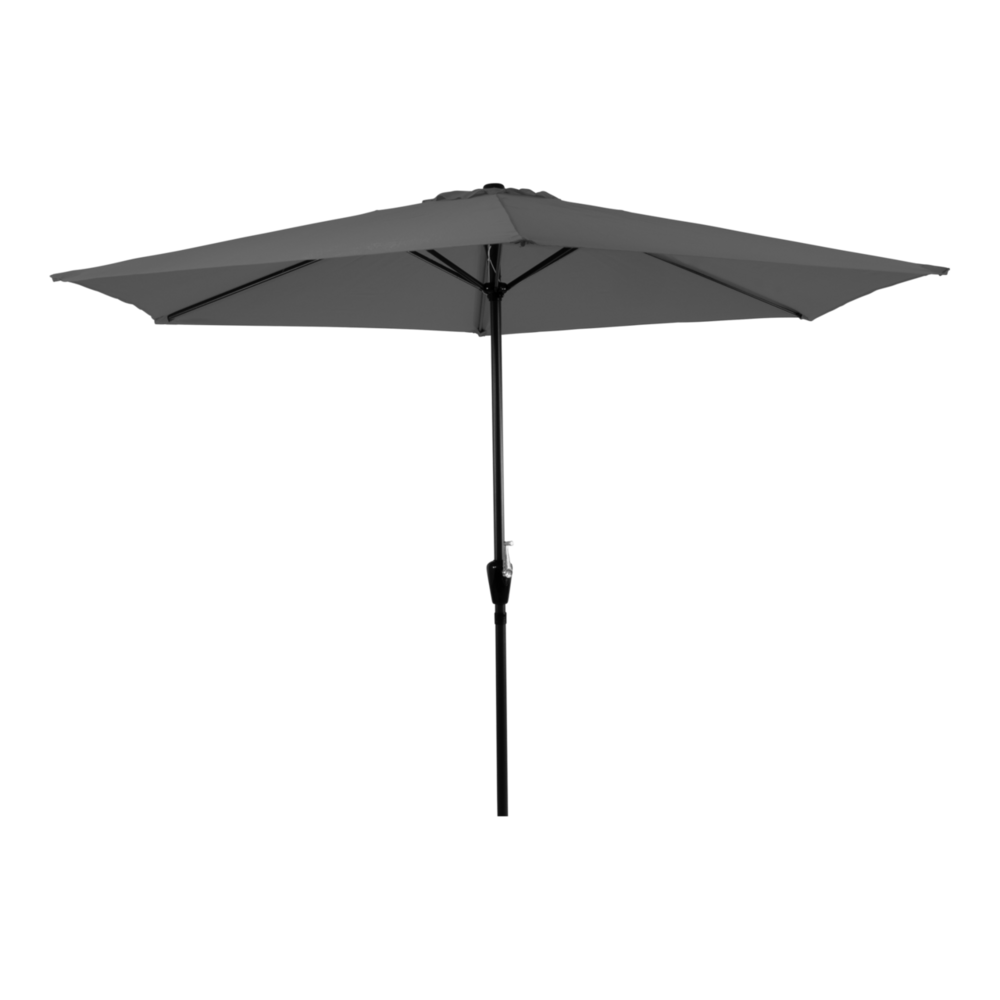 Parasol-Gemini-grijs-&Oslash;3mtr