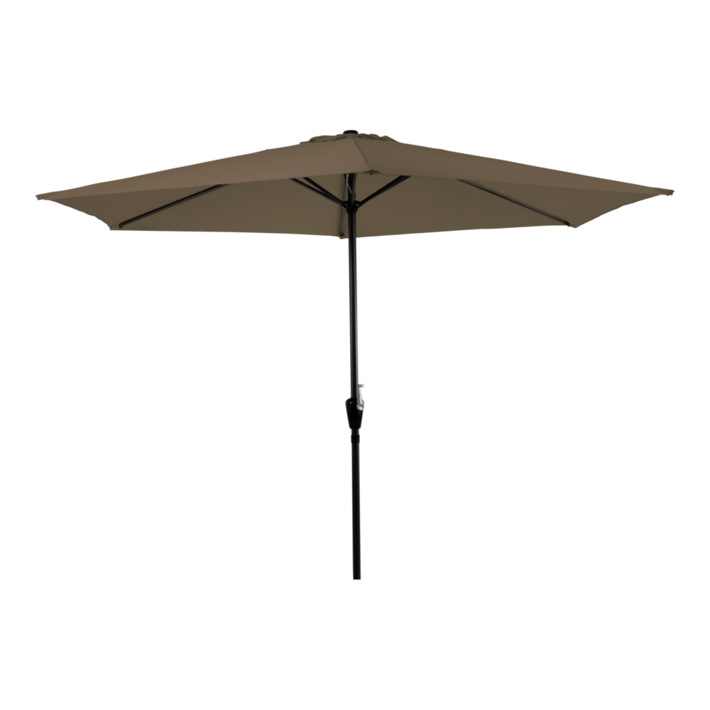 Parasol-Gemini-taupe-&Oslash;3mtr