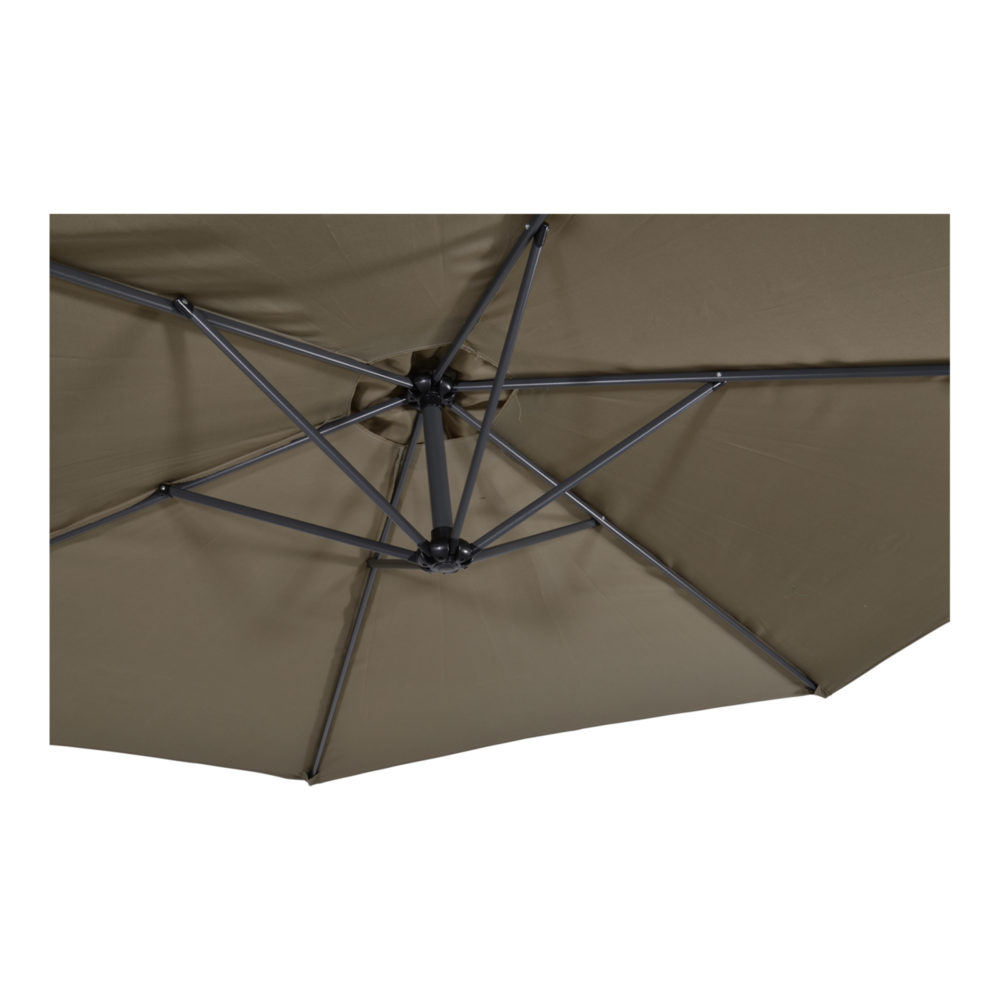 Zweefparasol-Gemini-taupe-&Oslash;3mtr