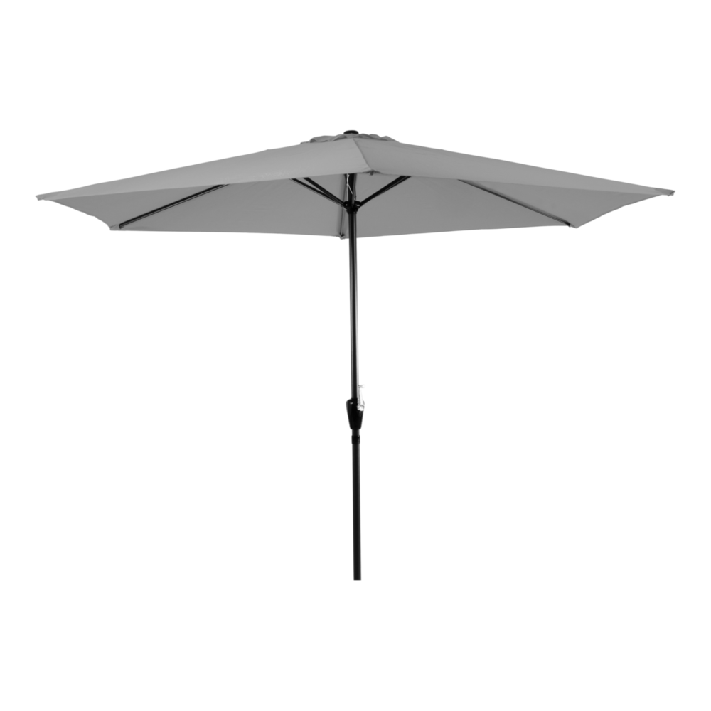 Parasol-Gemini-licht-grijs-&Oslash;3mtr