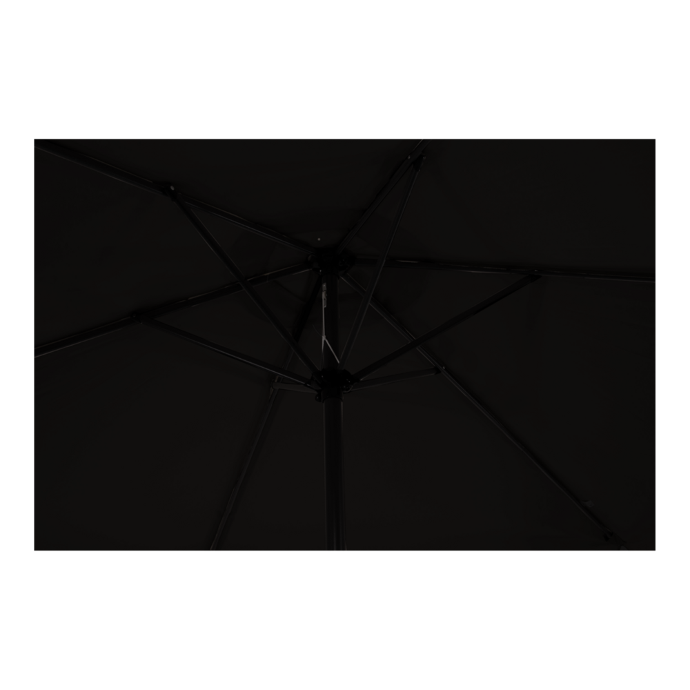 Parasol-Gemini-zwart-&Oslash;3mtr