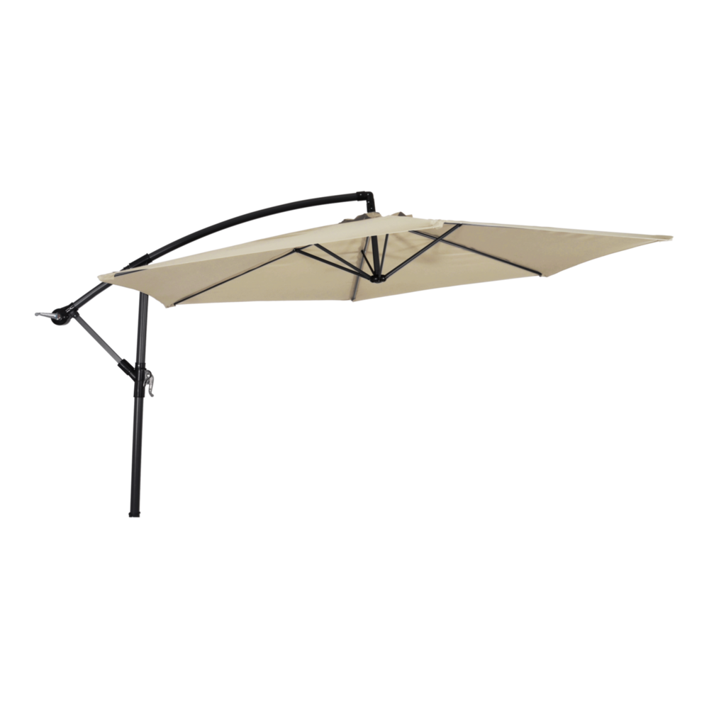 Zweefparasol-Gemini-ecru-&Oslash;3mtr