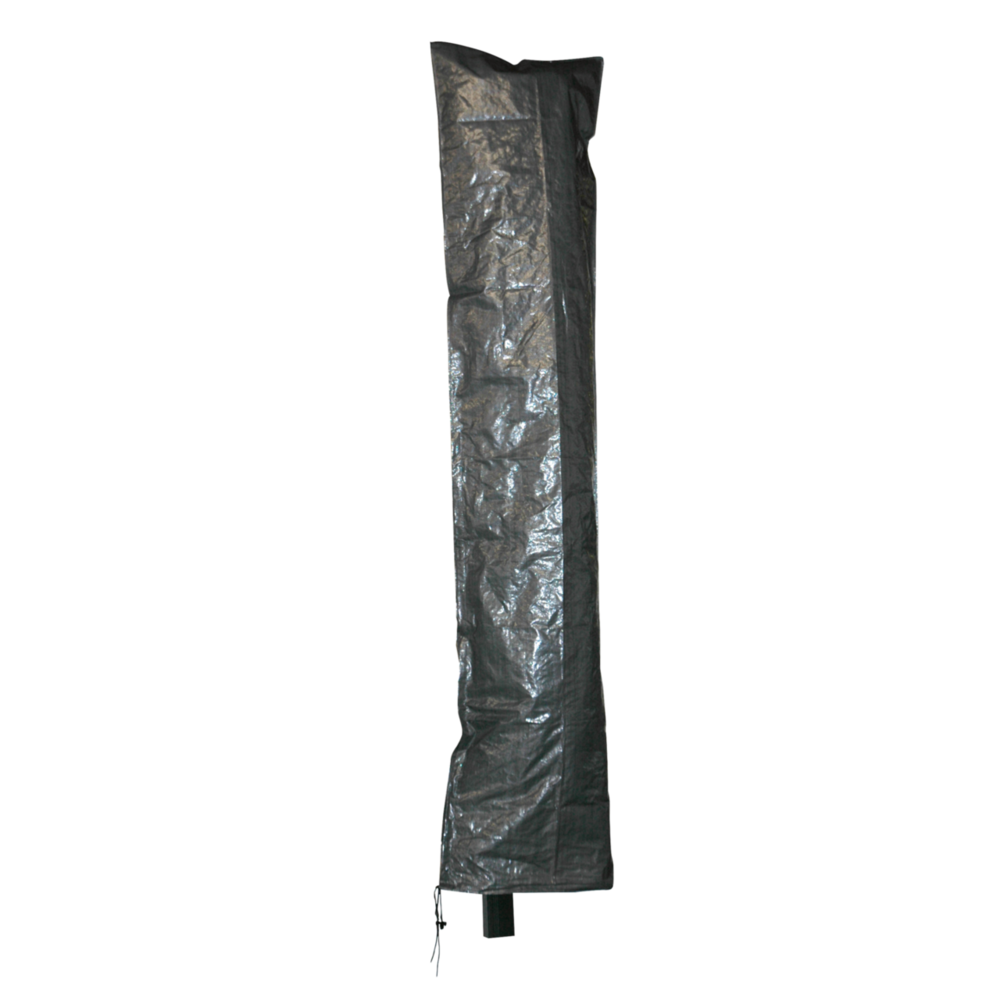 Outdoor Living - Beschermhoes grijs zweefparasol, rits &Oslash;3,5m/3x3m