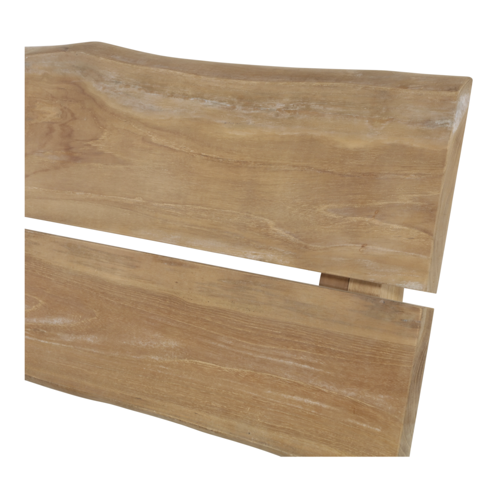 Outdoor Living - Bank teak boomstam 130cm