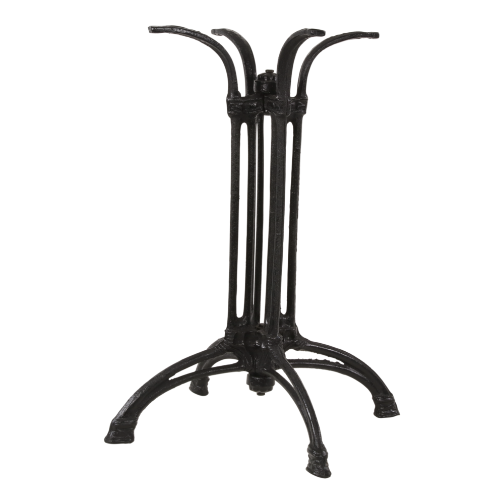 Gietijzeren onderstel voor tafelbladen