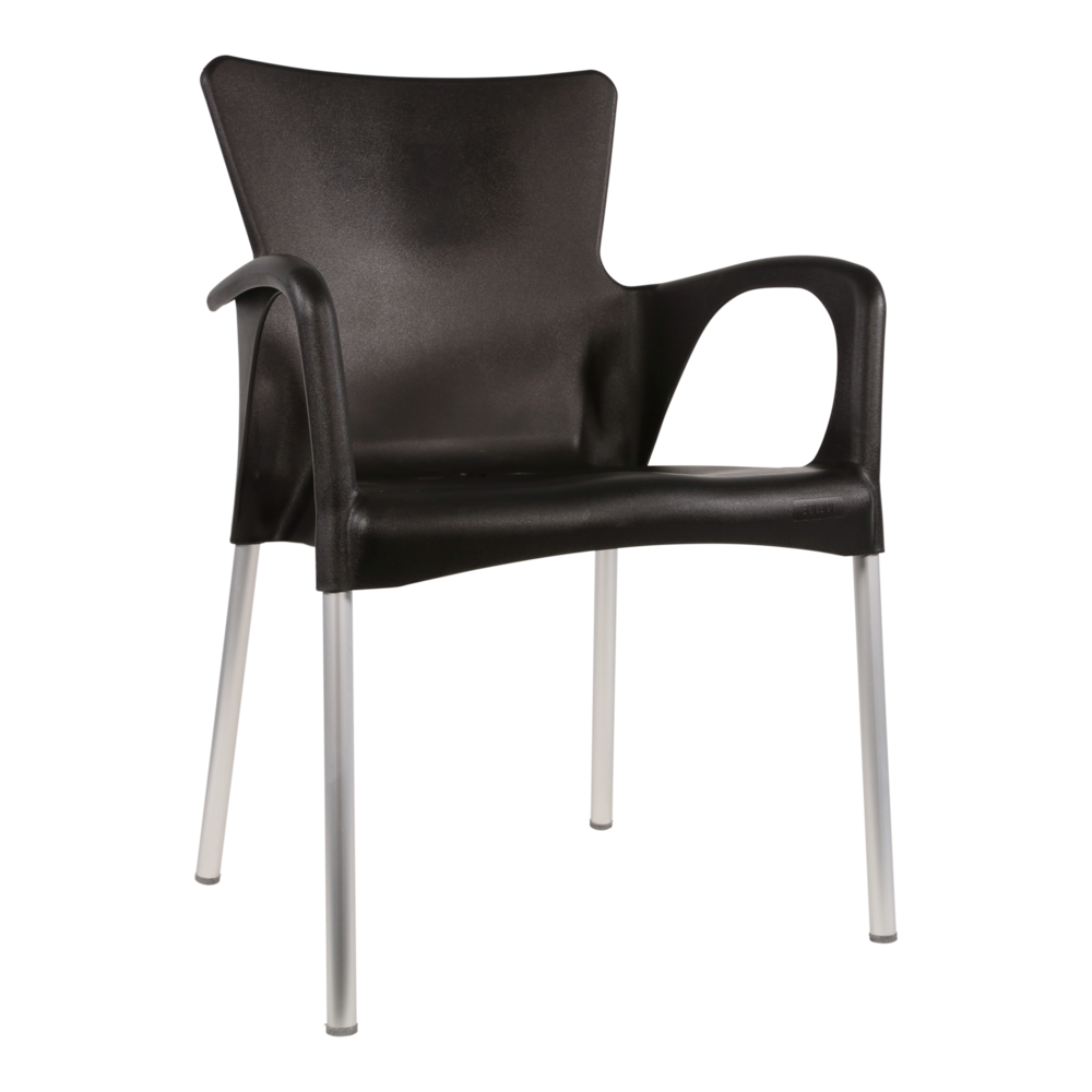 Outdoor Living - Stapelstoel Bella Zwart