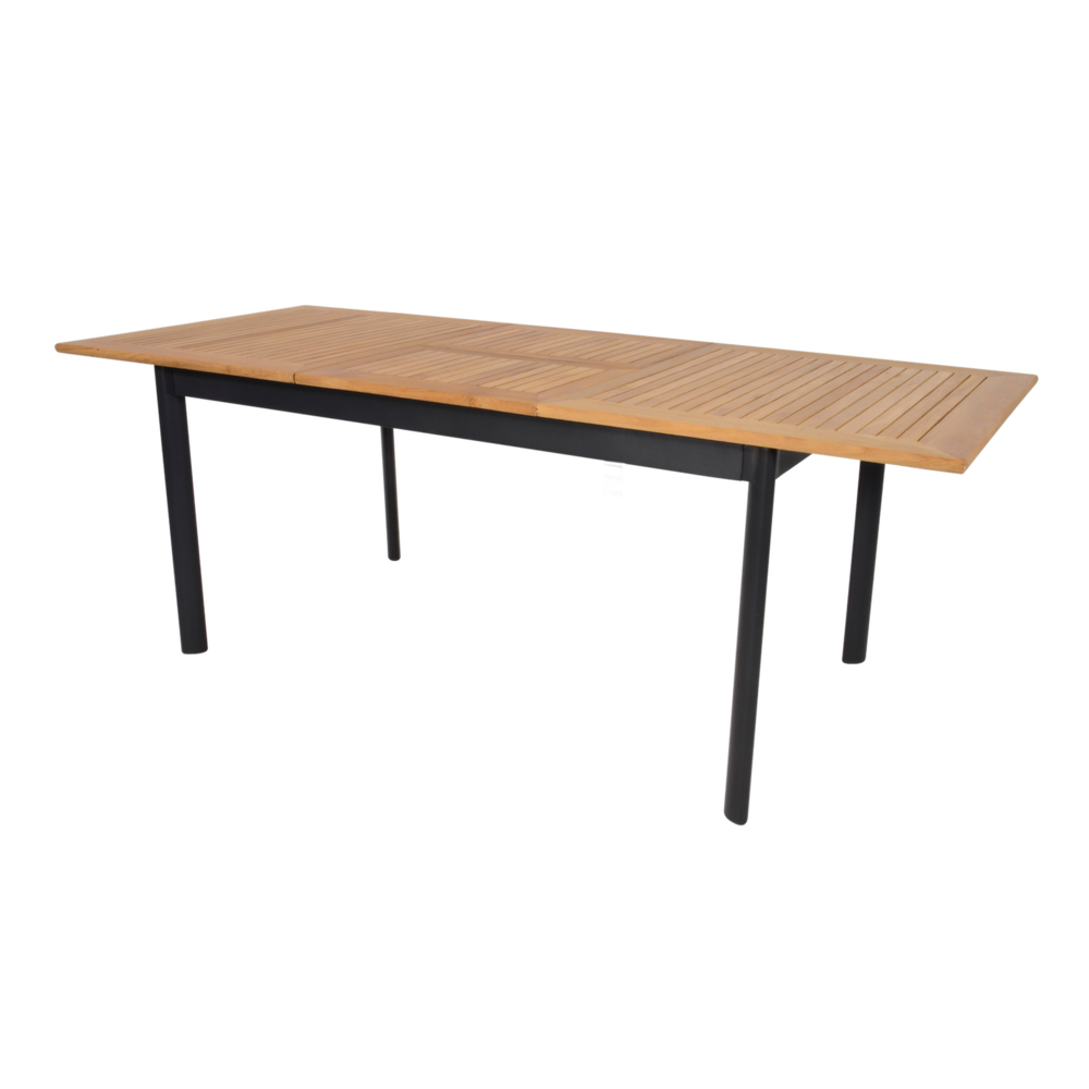 Outdoor Living - Uittrektafel Monza antraciet 152-210x89cm