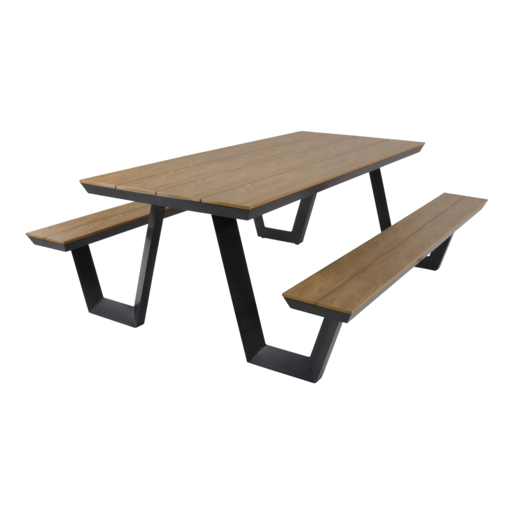 Outdoor Living - Picknickset Arezzo rechthoekig