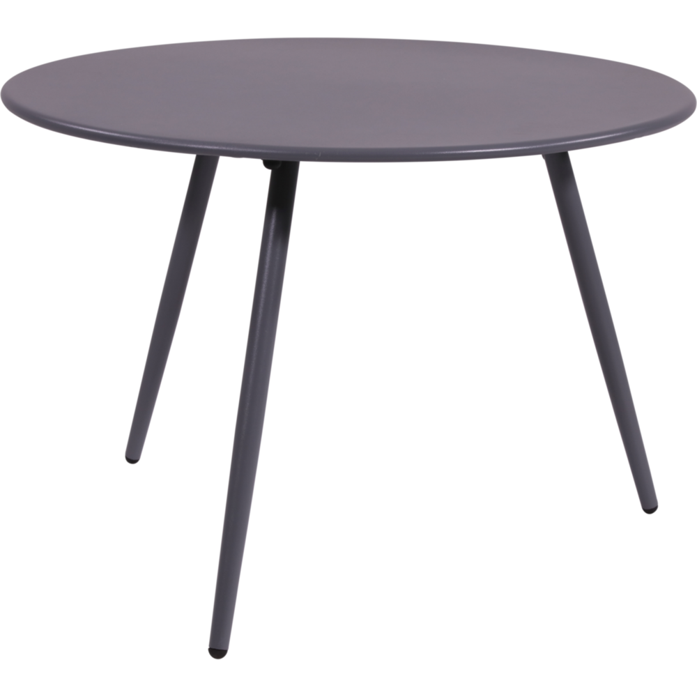 Outdoor Living - Bijzettafeltje Rafael metaal blueberry grey &Oslash;60x41cm