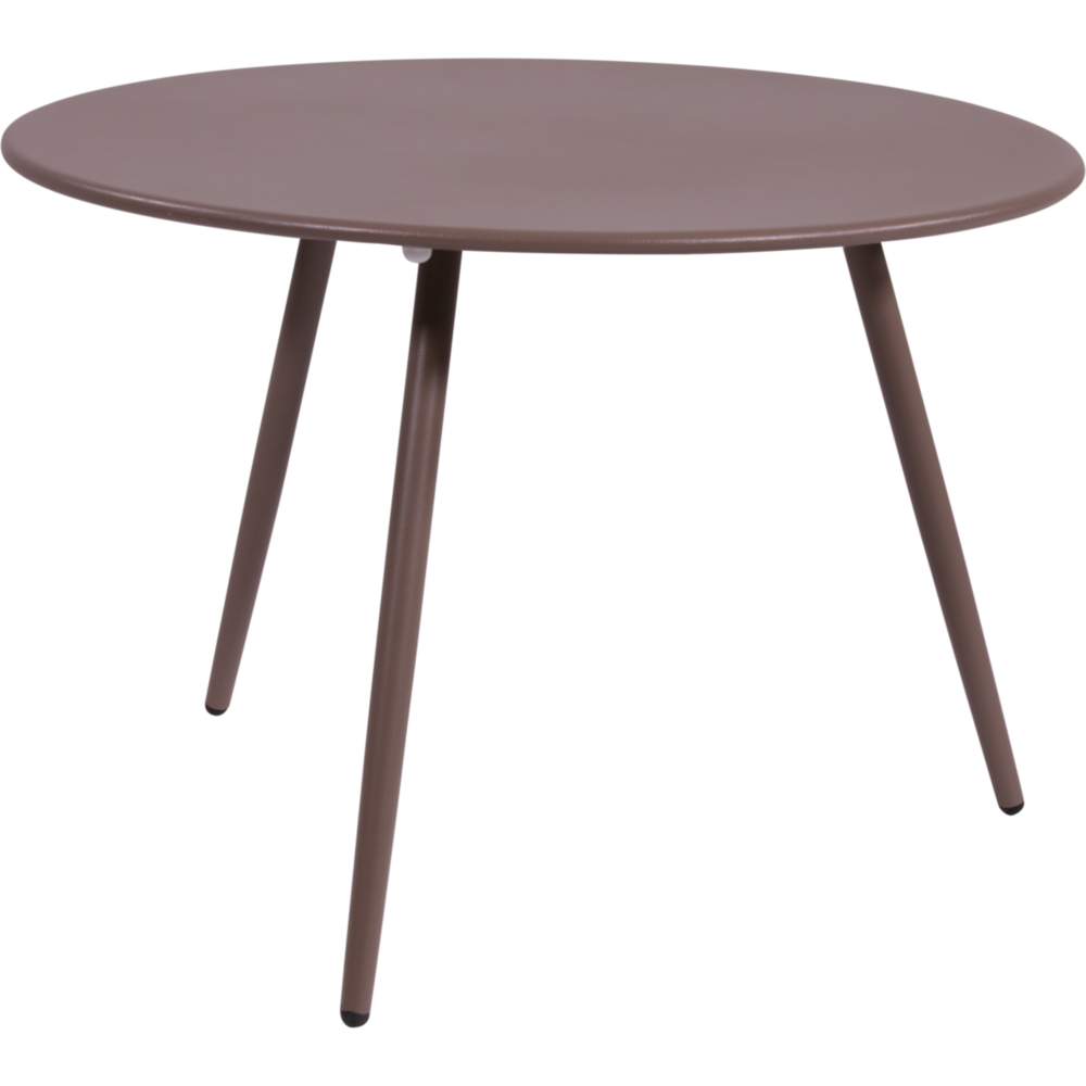 Outdoor Living - Bijzettafeltje Rafael metaal taupe &Oslash;60x41cm