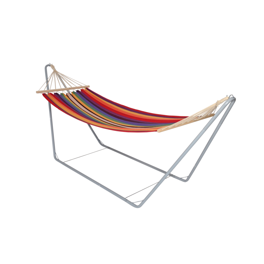 Hangmat met metalen frame