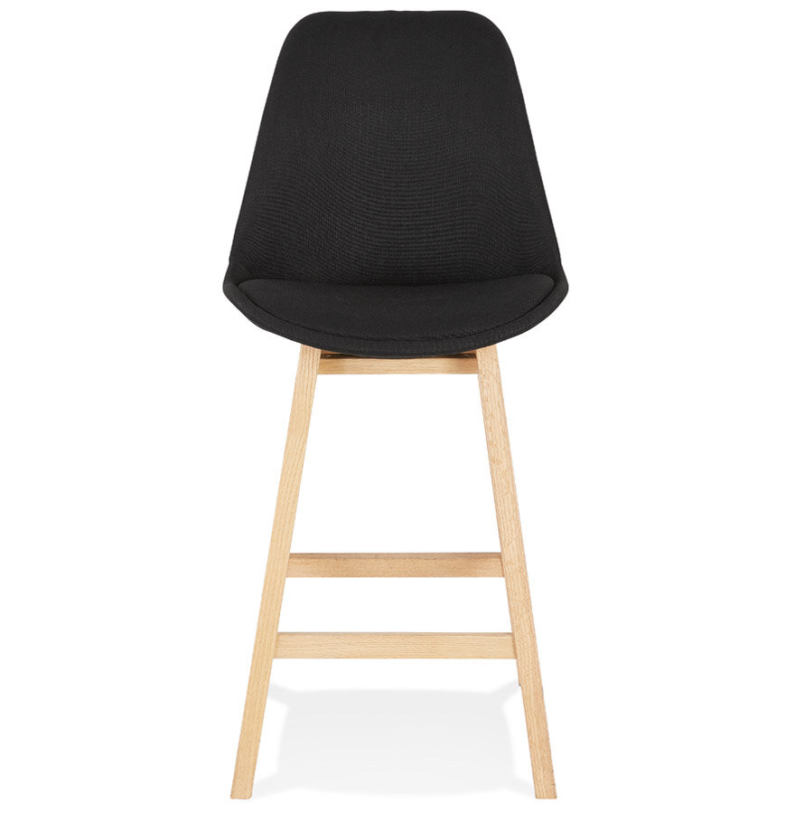 Maysun - Design Barkruk - QIARA MINI Zwart - Naturel