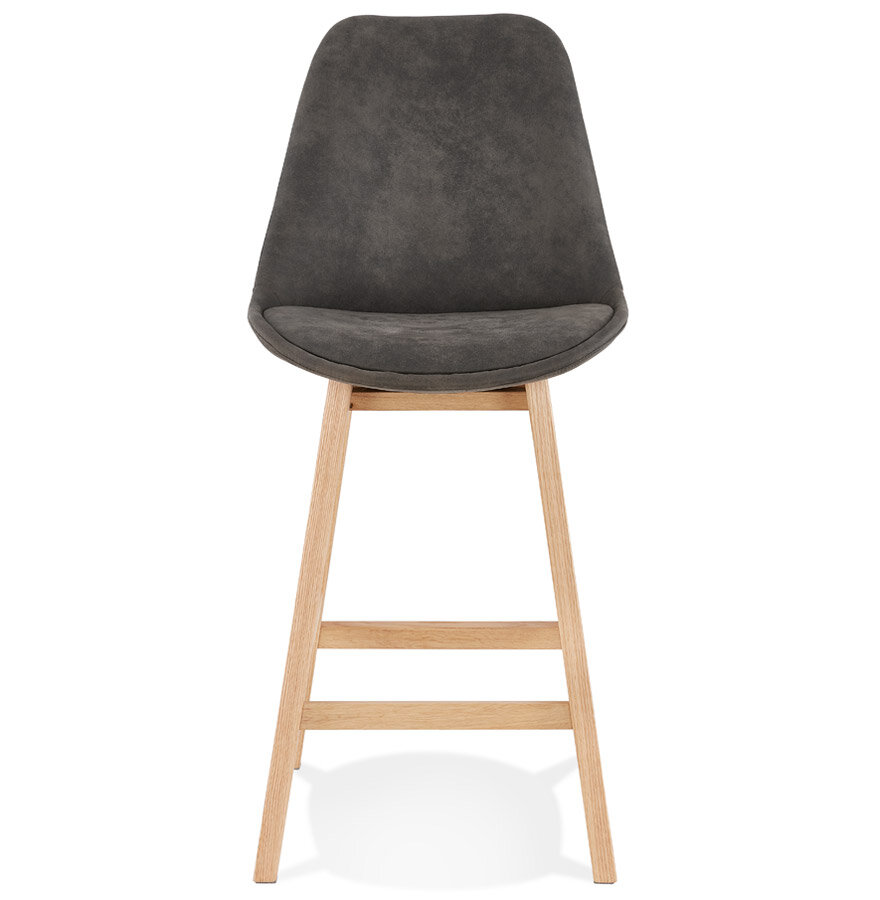 Maysun - Design Barkruk - SUSAN MINI Donker Grijs - Naturel