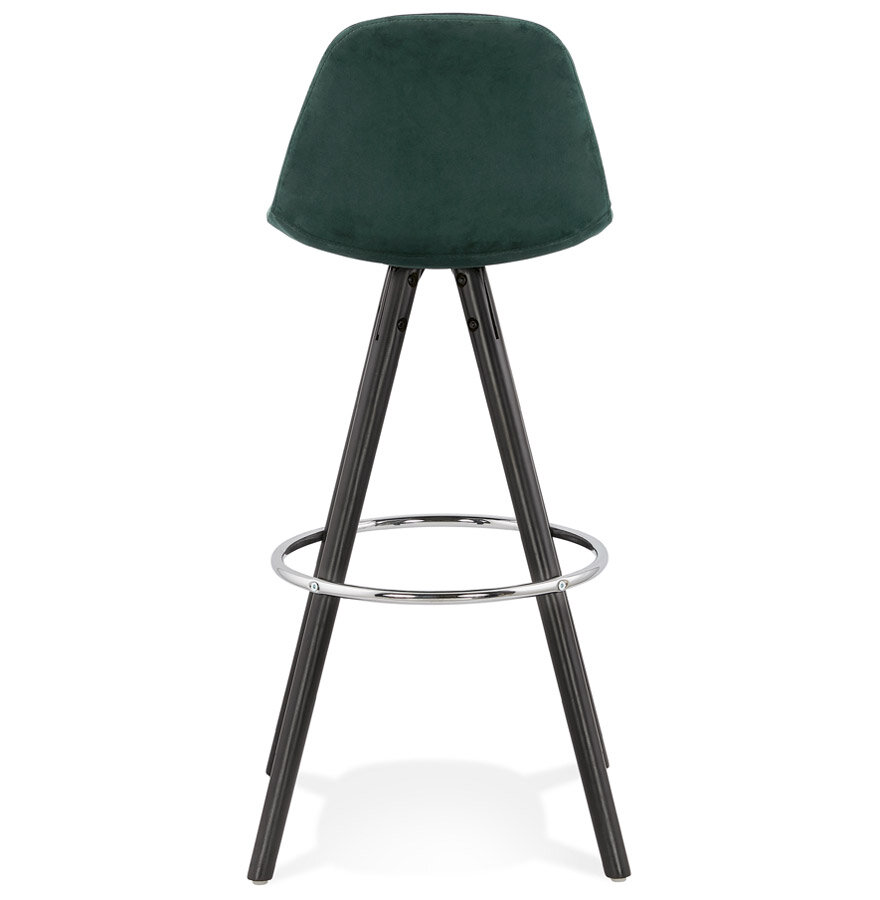 Maysun - Design Barkruk - FRANKA Groen - Zwart