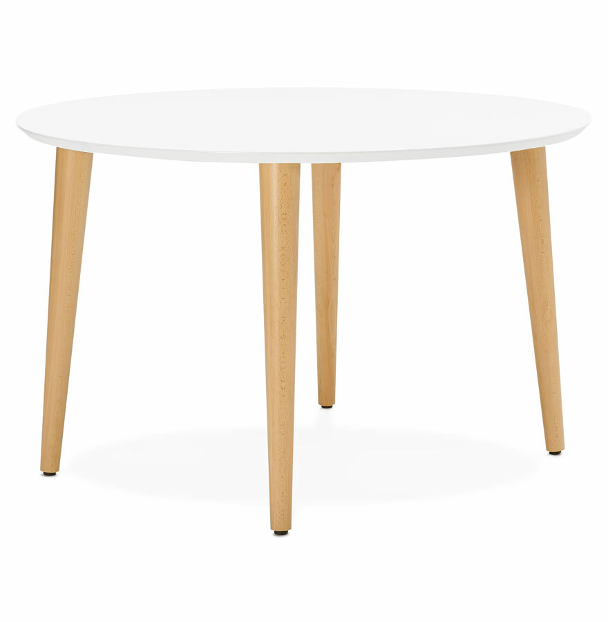 Maysun - Design Eettafel - NURA Wit