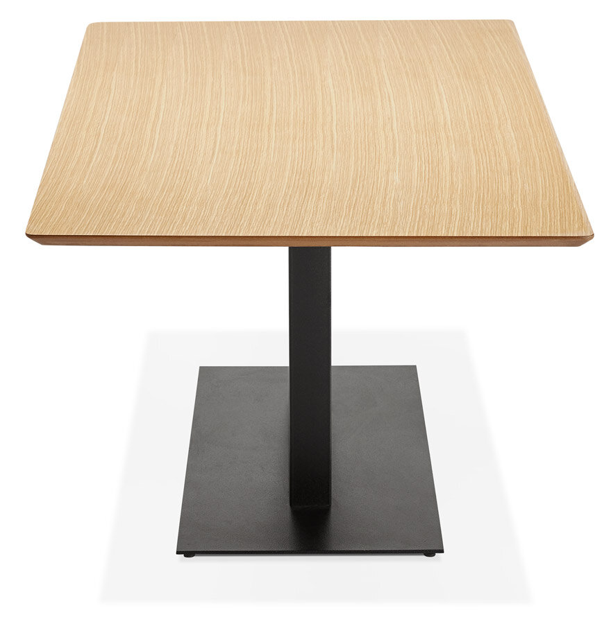 Maysun - Design Eettafel - JAILY Naturel - Zwart 180x90cm