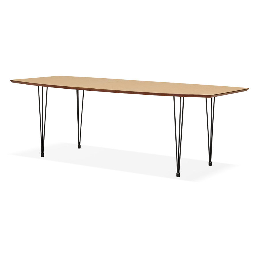 Maysun - Design Eettafel - STACY Naturel Uitschuifbaar