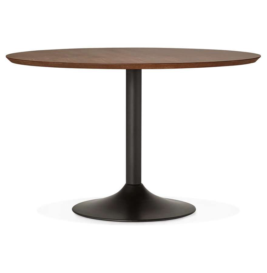 Maysun - Design Eettafel - PAREL Walnoot &Oslash; 120cm