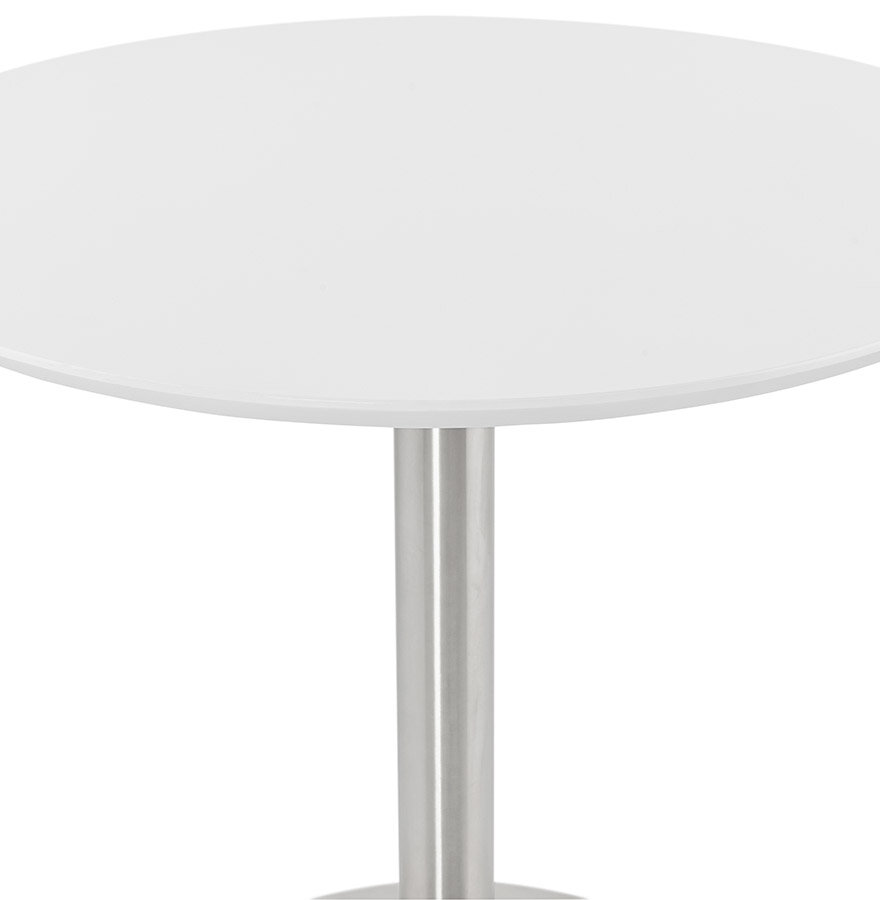 Maysun - Design Eettafel - JALEY Wit &Oslash; 90cm