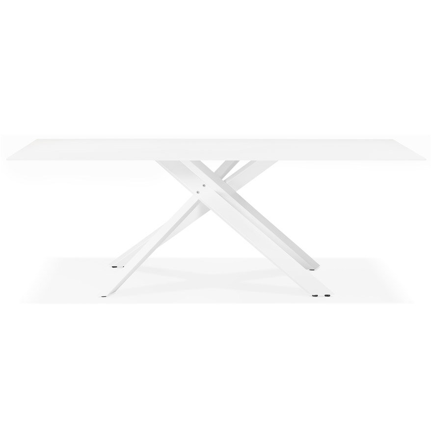 Maysun - Design Eettafel - MALOE Wit - Wit 200x100cm