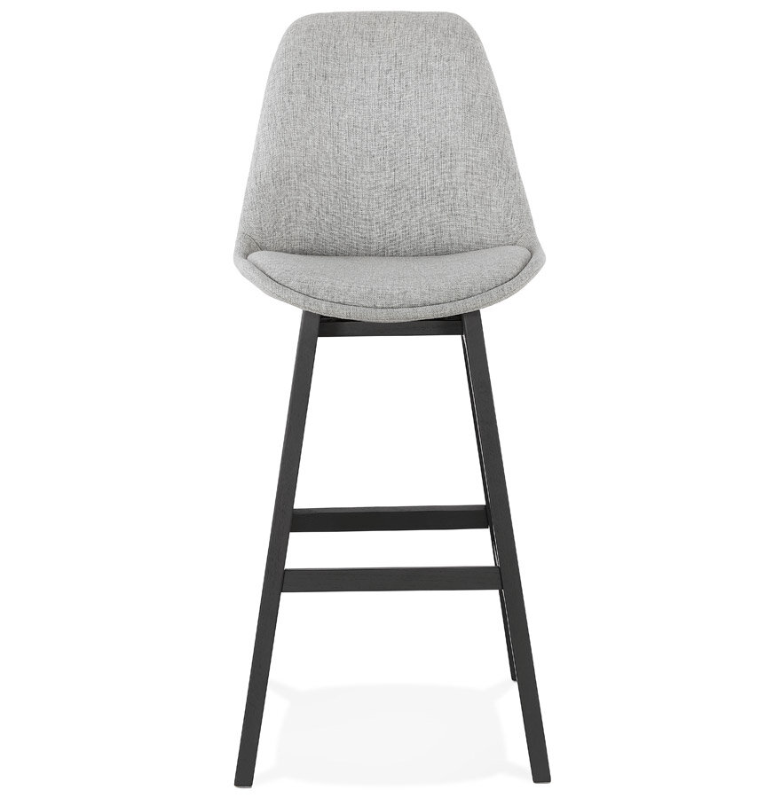 Maysun - Design Barkruk - QIARA Grijs - Zwart