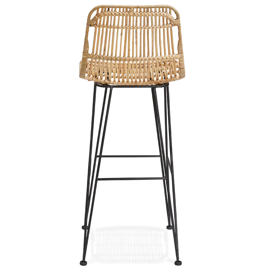 Maysun - Design Barkruk - LIANNE Naturel - Zwart