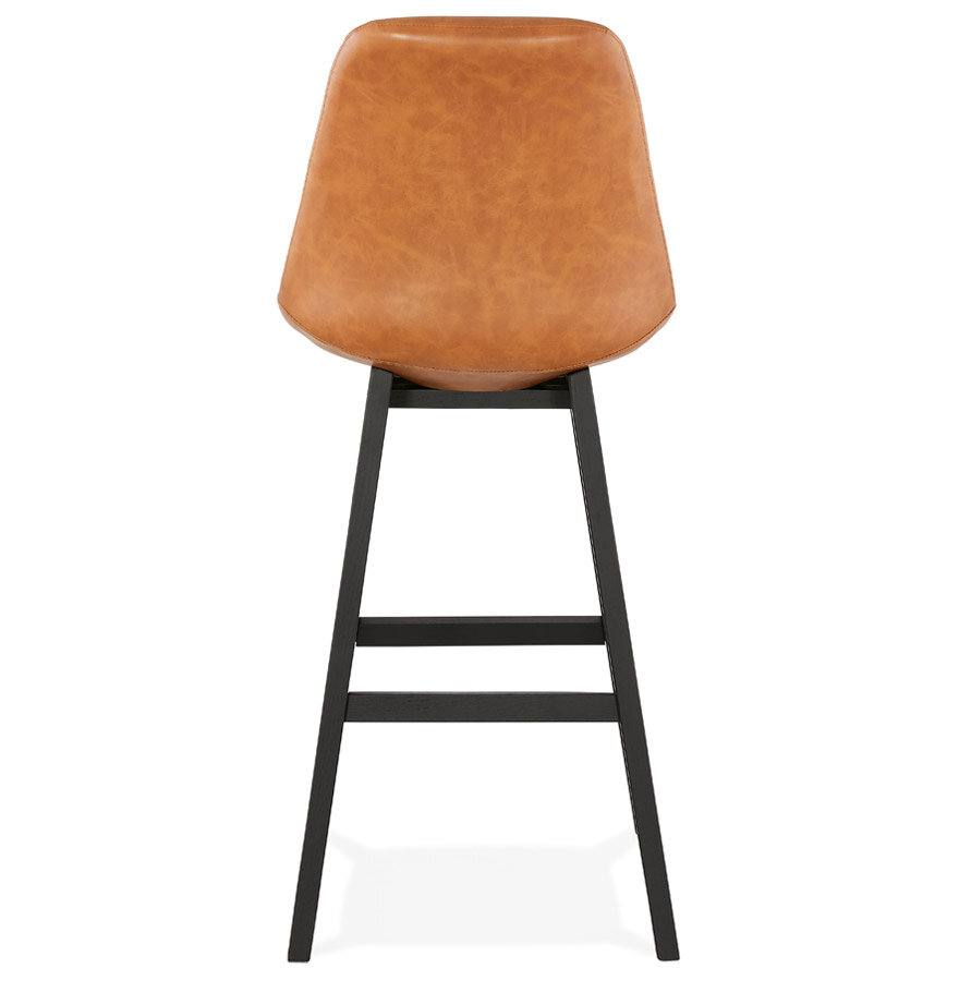 Maysun - Design Barkruk - JANE Bruin - Zwart