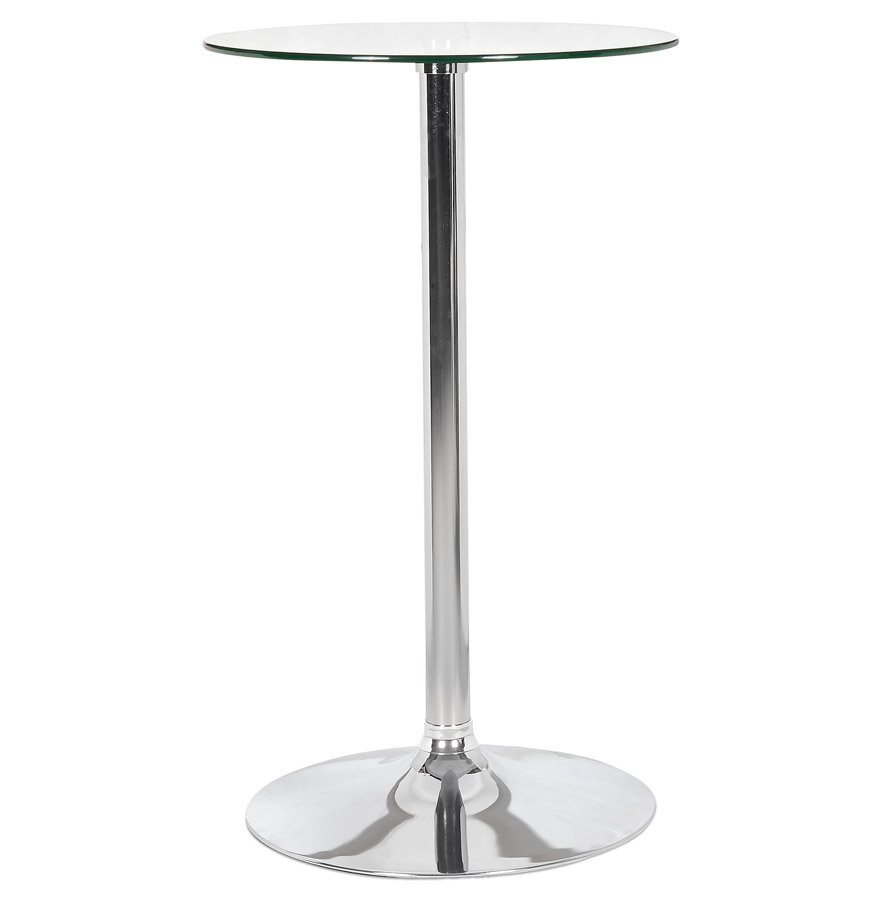 Maysun - Bartafel - LARS Glas - Chroom &Oslash;60x100cm