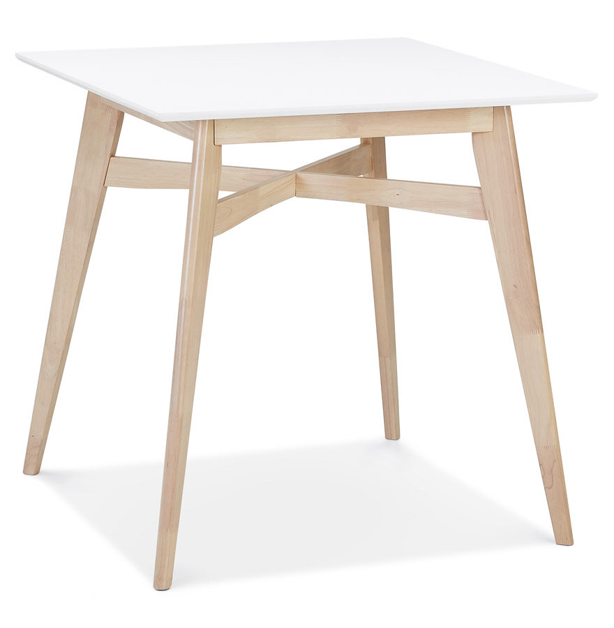 Maysun - Bartafel - BIKO Wit 90x90x91,5cm