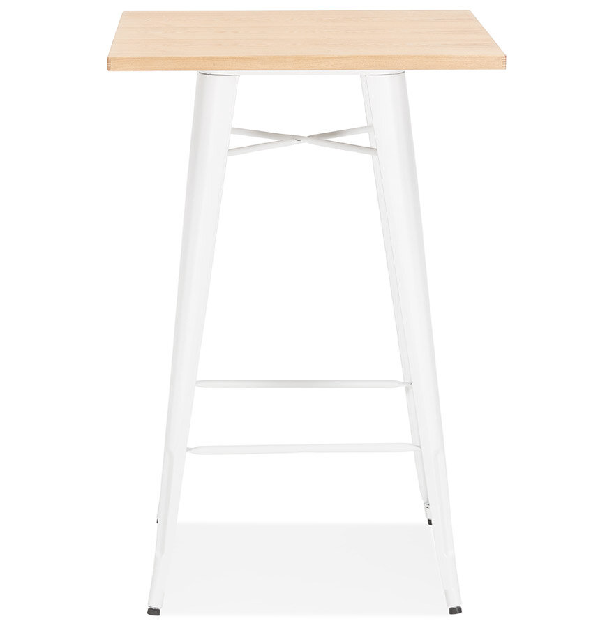 Maysun - Bartafel - FRENK Naturel - Wit 70x70x105,5cm