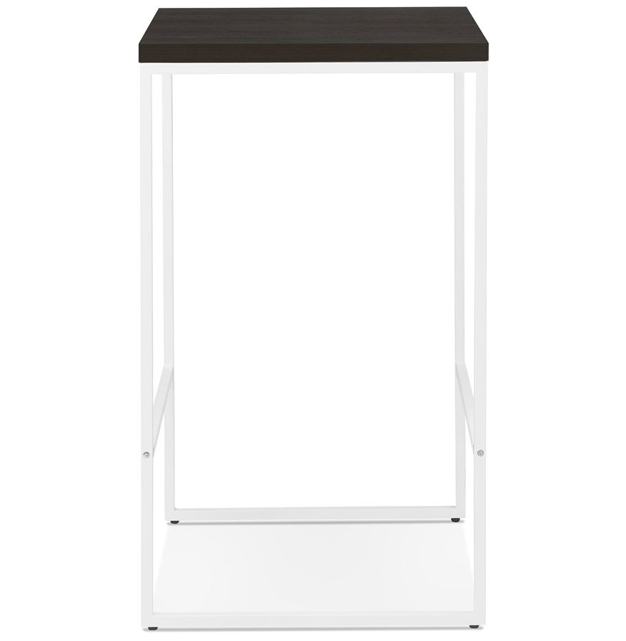 Maysun - Bartafel - TIMME Wenge - Wit 60x60x105cm