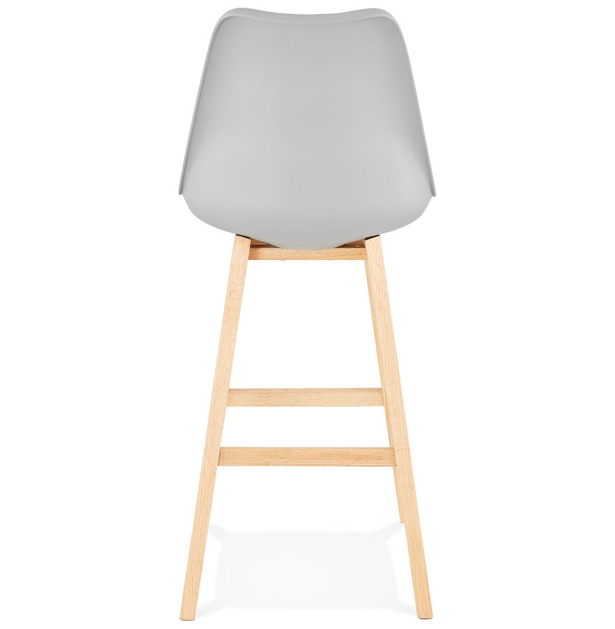 Maysun - Design Barkruk - ANIEK Grijs - Naturel