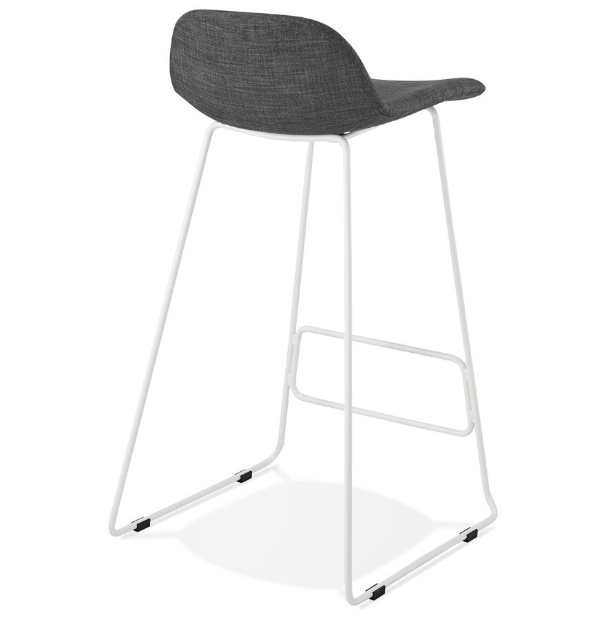 Maysun - Design Barkruk - VELIA Donker Grijs - Wit