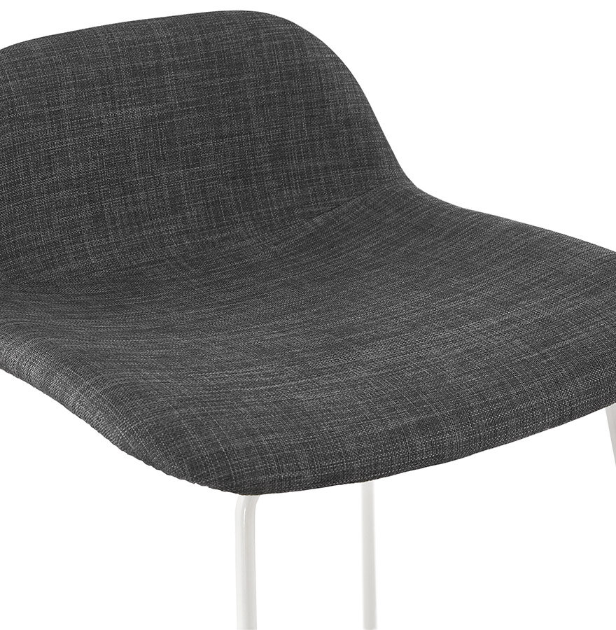 Maysun - Design Barkruk - VELIA Donker Grijs - Wit
