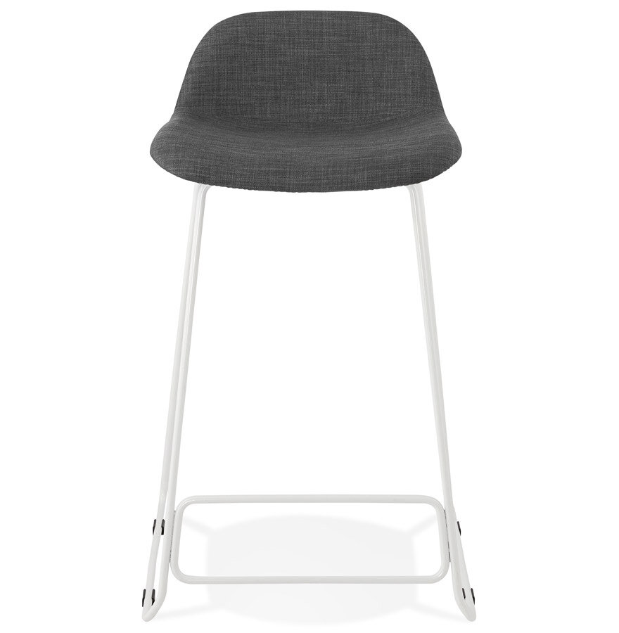 Maysun - Design Barkruk - VELIA MINI Donker Grijs - Wit