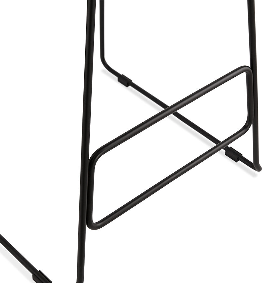 Maysun - Design Barkruk - SHEILA Grijs - Zwart