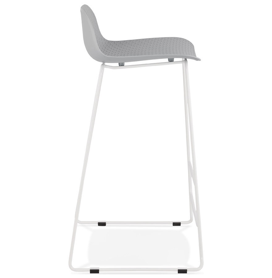 Maysun - Design Barkruk - SHEILA Grijs - Wit